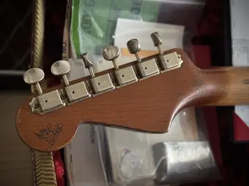 Fender Masterbuilt Vincent van Trigt 1955 Roasted Ash Ultimate Relic (2023) Foto 8