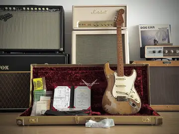 Fender Masterbuilt Vincent van Trigt 1955 Roasted Ash Ultimate Relic (2023) Foto 11