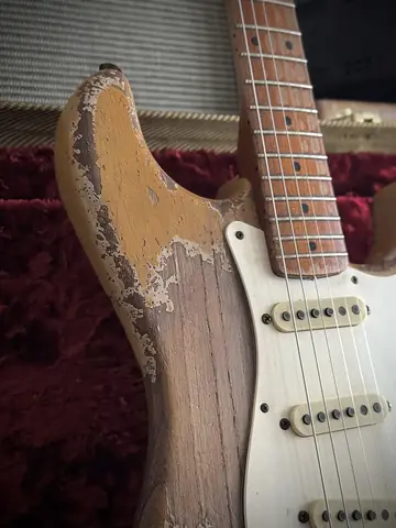 Fender Masterbuilt Vincent van Trigt 1955 Roasted Ash Ultimate Relic (2023) Foto 14