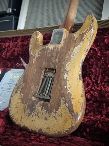 Fender Masterbuilt Vincent van Trigt 1955 Roasted Ash Ultimate Relic (2023) Foto 17