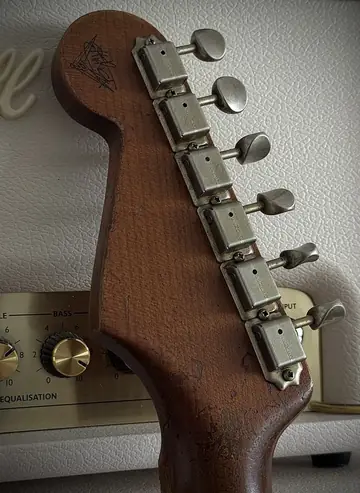 Fender Masterbuilt Vincent van Trigt 1955 Roasted Ash Ultimate Relic (2023) Foto 21