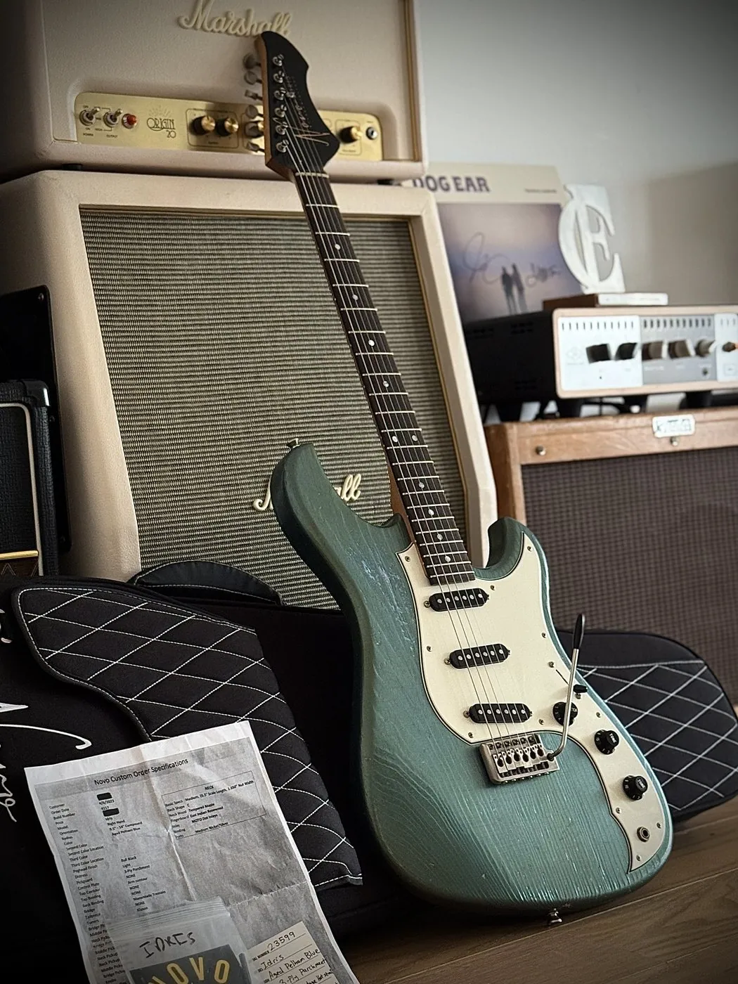 Novo Idris SSS Aged Pelham Blue Relic (2023)