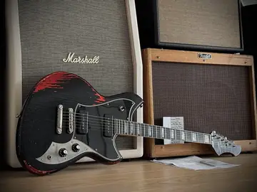 Novo Serus P2 Custom Block Inlays (Bull Black/CAR, 2023) Foto 6