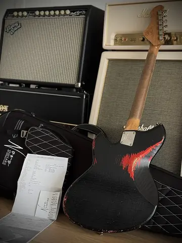 Novo Serus P2 Custom Block Inlays (Bull Black/CAR, 2023) Foto 21