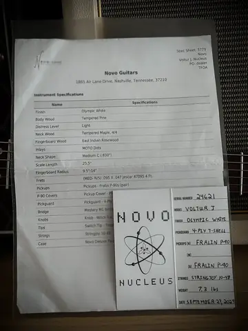 Novo Voltur J Aged Olympic White (2024) Foto 4