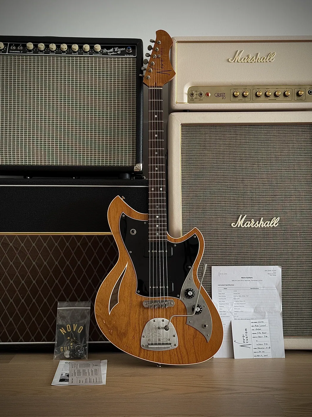 Novo Miris J Custom Order — Amber Light Aged (2025)