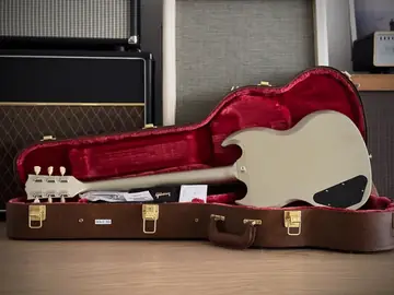 Gibson USA SG Std. '61 Stop Bar — Golden Mist Poly (Ltd. Exclusive Run, 2026) Photo 6