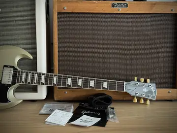 Gibson USA SG Std. '61 Stop Bar — Golden Mist Poly (Ltd. Exclusive Run, 2026) Photo 12