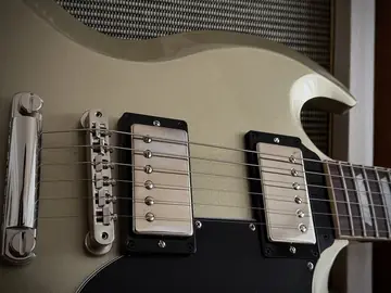 Gibson USA SG Std. '61 Stop Bar — Golden Mist Poly (Ltd. Exclusive Run, 2026) Photo 14