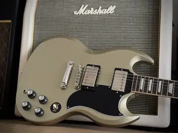 Gibson USA SG Std. '61 Stop Bar — Golden Mist Poly (Ltd. Exclusive Run, 2026) Photo 15