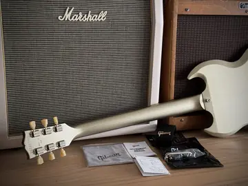 Gibson USA SG Std. '61 Stop Bar — Golden Mist Poly (Ltd. Exclusive Run, 2026) Photo 17