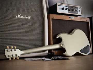 Gibson USA SG Std. '61 Stop Bar — Golden Mist Poly (Ltd. Exclusive Run, 2026) Photo 19