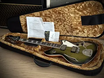 Novo Miris JHH Custom Dealer LTD Cat's Eye Burst Flamed Maple Top (2026, Neuware) Foto 3