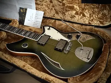 Novo Miris JHH Custom Dealer LTD Cat's Eye Burst Flamed Maple Top (2026, Neuware) Foto 4