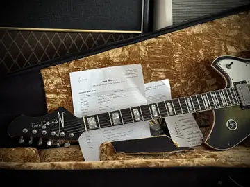 Novo Miris JHH Custom Dealer LTD Cat's Eye Burst Flamed Maple Top (2026, Neuware) Foto 7