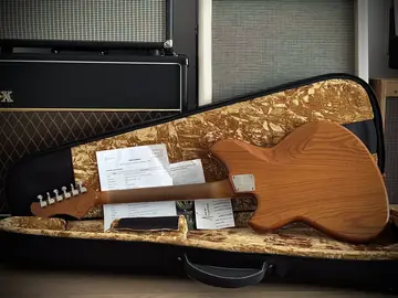 Novo Miris JHH Custom Dealer LTD Cat's Eye Burst Flamed Maple Top (2026, Neuware) Foto 10