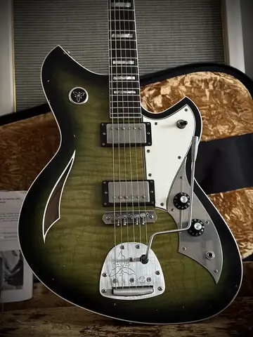 Novo Miris JHH Custom Dealer LTD Cat's Eye Burst Flamed Maple Top (2026, Neuware) Foto 20