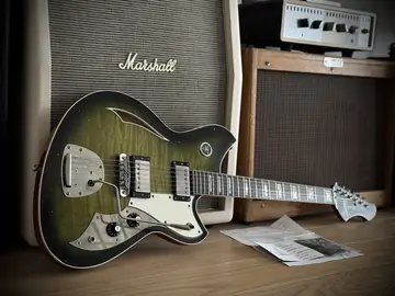 Novo Miris JHH Custom Dealer LTD Cat's Eye Burst Flamed Maple Top (2026, Neuware) Foto 26