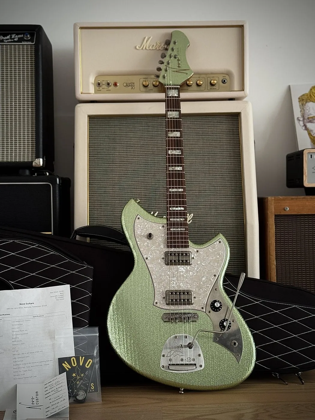 2026 Novo Serus JHH Custom (Coke Bottle Green)