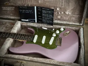 Suwak Custom Guitars S-Style Burgundy Mist Light Relic, EMG SA (2026, new) Photo 4