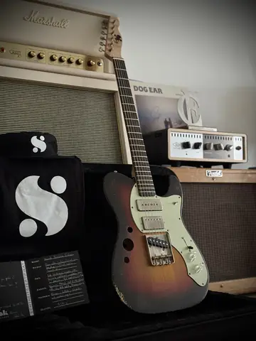 Suwak Custom Guitars Thinline T-Style Elm 3TSB Heavy Relic (2026, new) Photo 3
