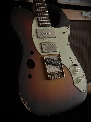 Suwak Custom Guitars Thinline T-Style Elm 3TSB Heavy Relic (2026, new) Photo 4