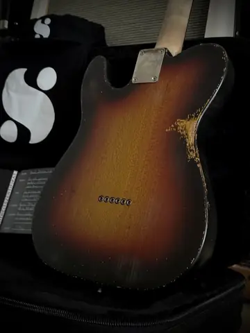 Suwak Custom Guitars Thinline T-Style Elm 3TSB Heavy Relic (2026, new) Photo 10