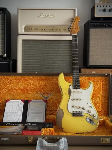 Fender Masterbuilt '63 Relic Strat (Ron Thorn, 2021) Foto 1