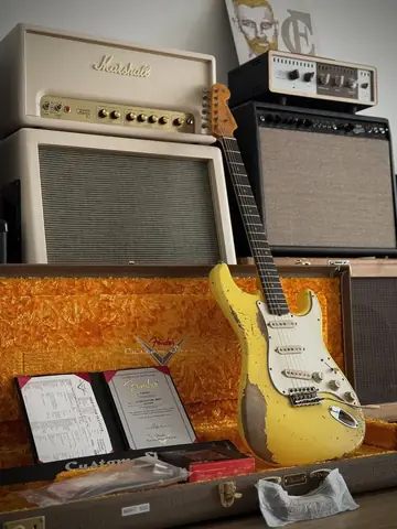 Fender Masterbuilt '63 Relic Strat (Ron Thorn, 2021) Foto 3