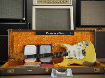 Fender Masterbuilt '63 Relic Strat (Ron Thorn, 2021) Foto 11