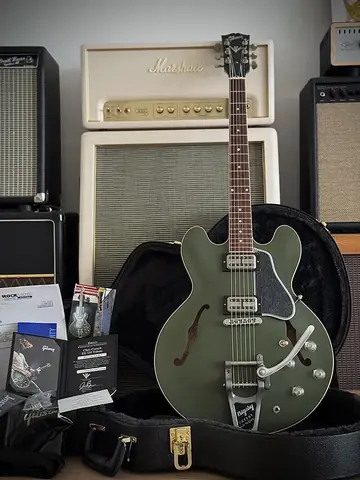 Gibson Chris Cornell ES-335 Olive Drab (2019) Photo 3