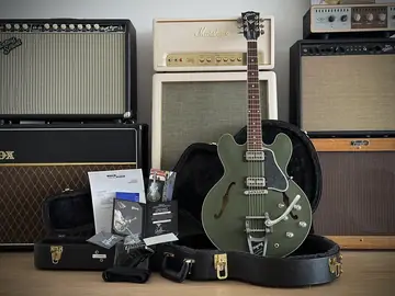 Gibson Chris Cornell ES-335 Olive Drab (2019) Photo 4