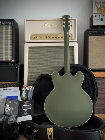 Gibson Chris Cornell ES-335 Olive Drab (2019) Photo 8
