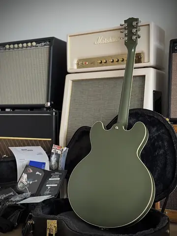 Gibson Chris Cornell ES-335 Olive Drab (2019) Photo 9