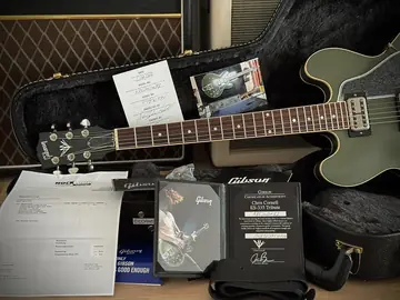 Gibson Chris Cornell ES-335 Olive Drab (2019) Photo 14