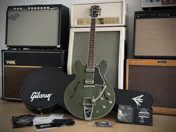 Gibson Chris Cornell ES-335 Olive Drab (2019) Photo 17