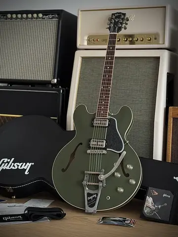Gibson Chris Cornell ES-335 Olive Drab (2019) Photo 18