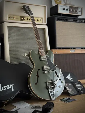 Gibson Chris Cornell ES-335 Olive Drab (2019) Photo 20