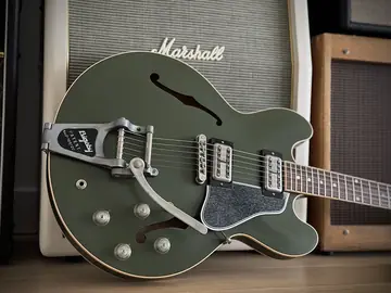 Gibson Chris Cornell ES-335 Olive Drab (2019) Photo 21
