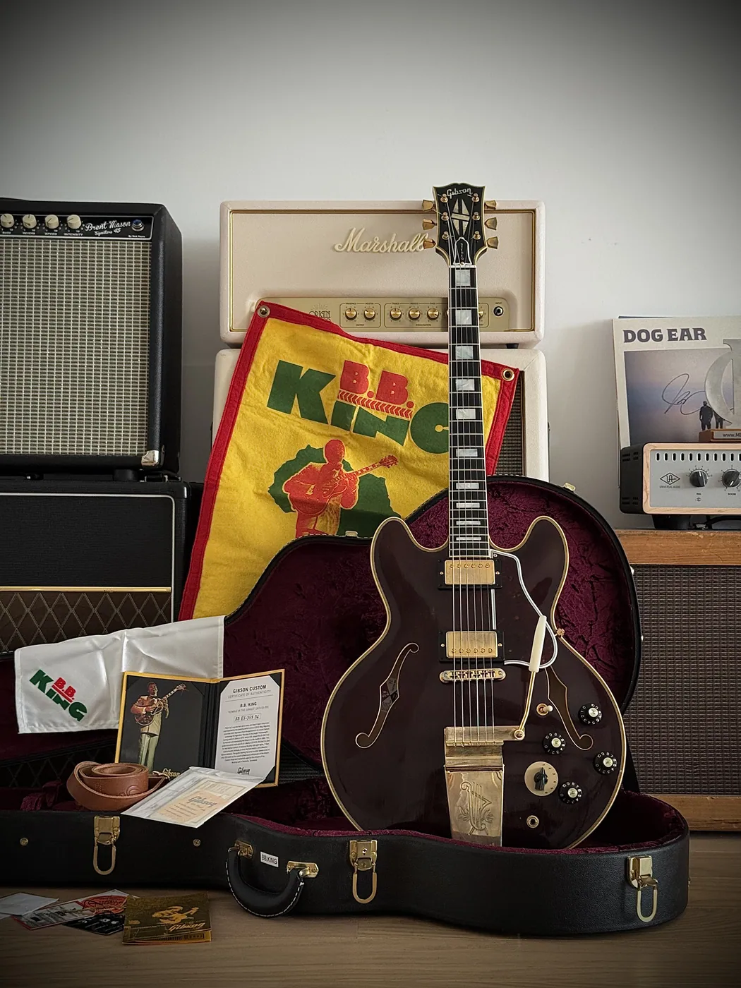 Gibson Murphy Lab B.B. King „Rumble in the Jungle“ 1974 ES-355 #36