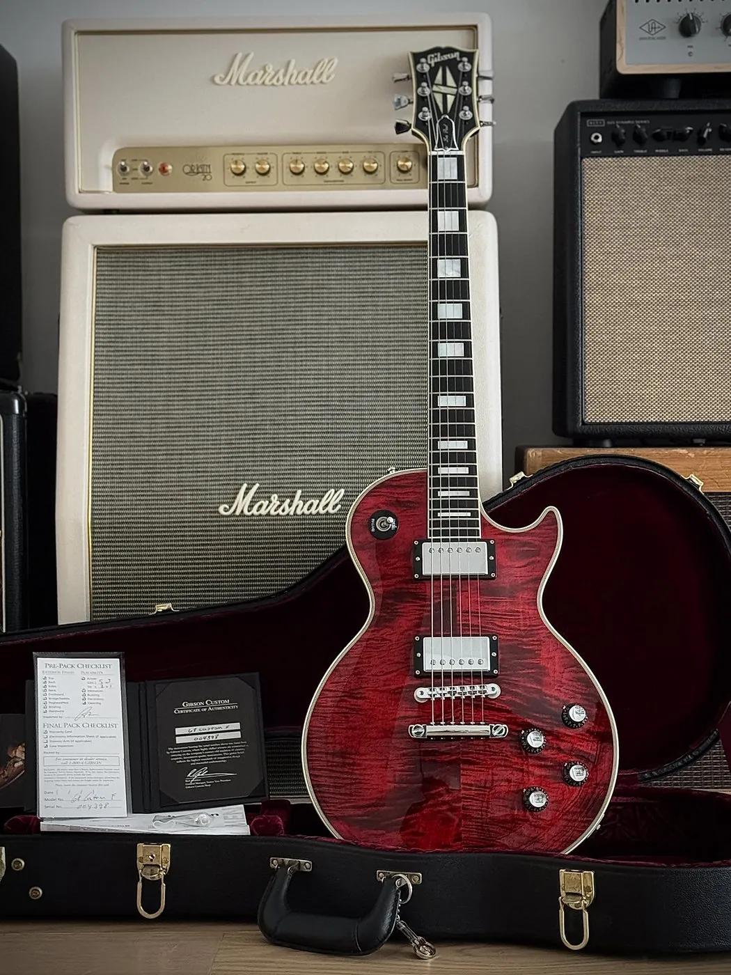 Gibson Les Paul Custom '68 Fire Tiger Ltd. (2010)