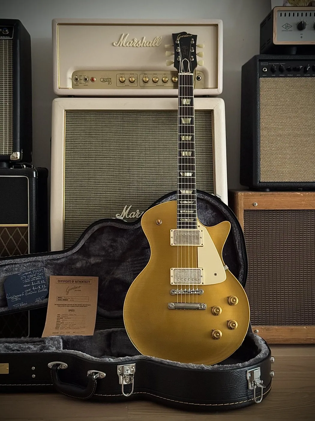 Giordano Tributo '59 Aged Goldtop — 60s Neck (2026)