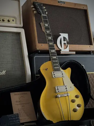 Giordano Tributo '59 Aged Goldtop — Creme PAFs (2025) Foto 1
