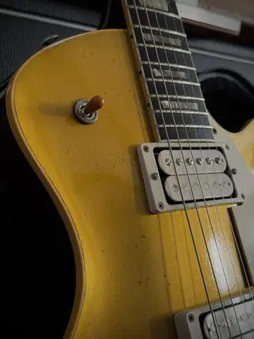 Giordano Tributo '59 Aged Goldtop — Creme PAFs (2025) Foto 5