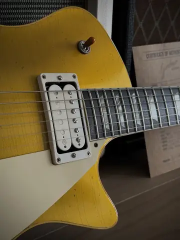 Giordano Tributo '59 Aged Goldtop — Creme PAFs (2025) Foto 25