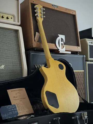 Giordano Tributo Jr. Special P90s — Aged TV Yellow (2025) Foto 10