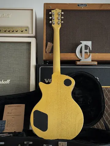 Giordano Tributo Jr. Special P90s — Aged TV Yellow (2025) Foto 11