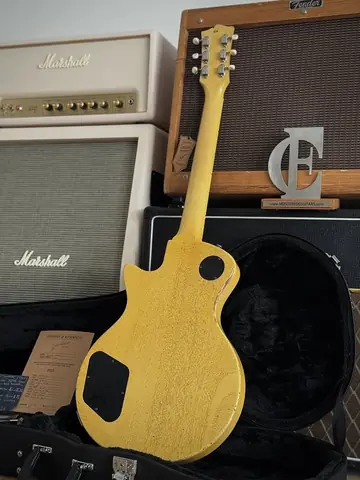 Giordano Tributo Jr. Special P90s — Aged TV Yellow (2025) Foto 12