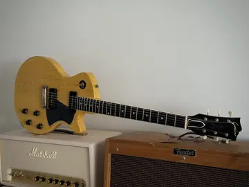 Giordano Tributo Jr. Special P90s — Aged TV Yellow (2025) Foto 21