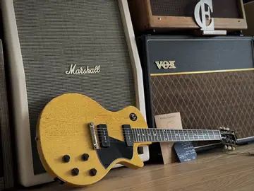 Giordano Tributo Jr. Special P90s — Aged TV Yellow (2025) Foto 26